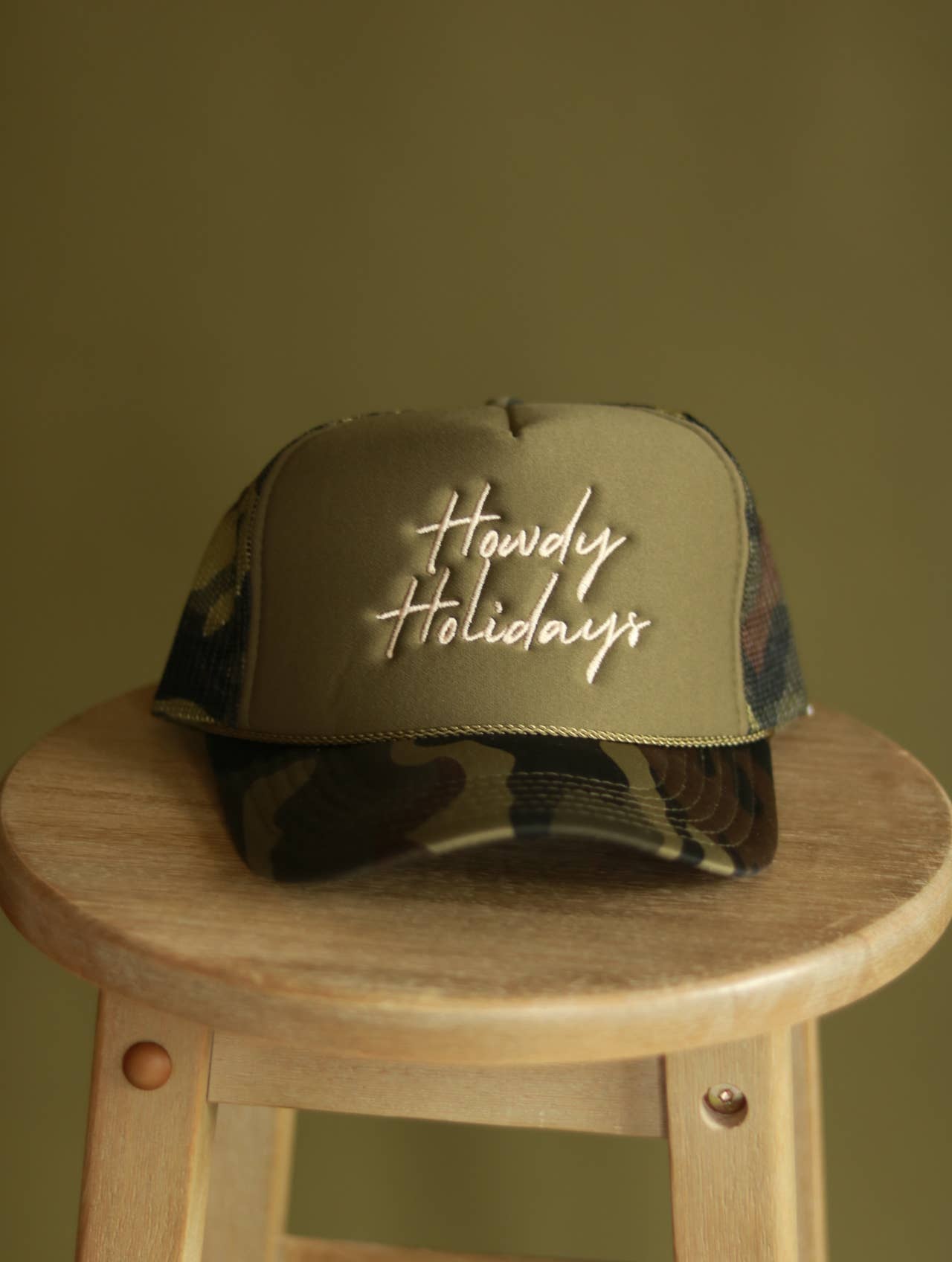 Howdy Holidays Foam Trucker.