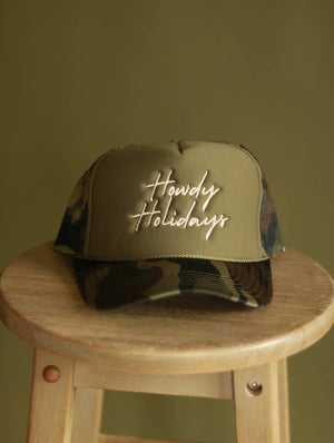 Howdy Holidays Foam Trucker.