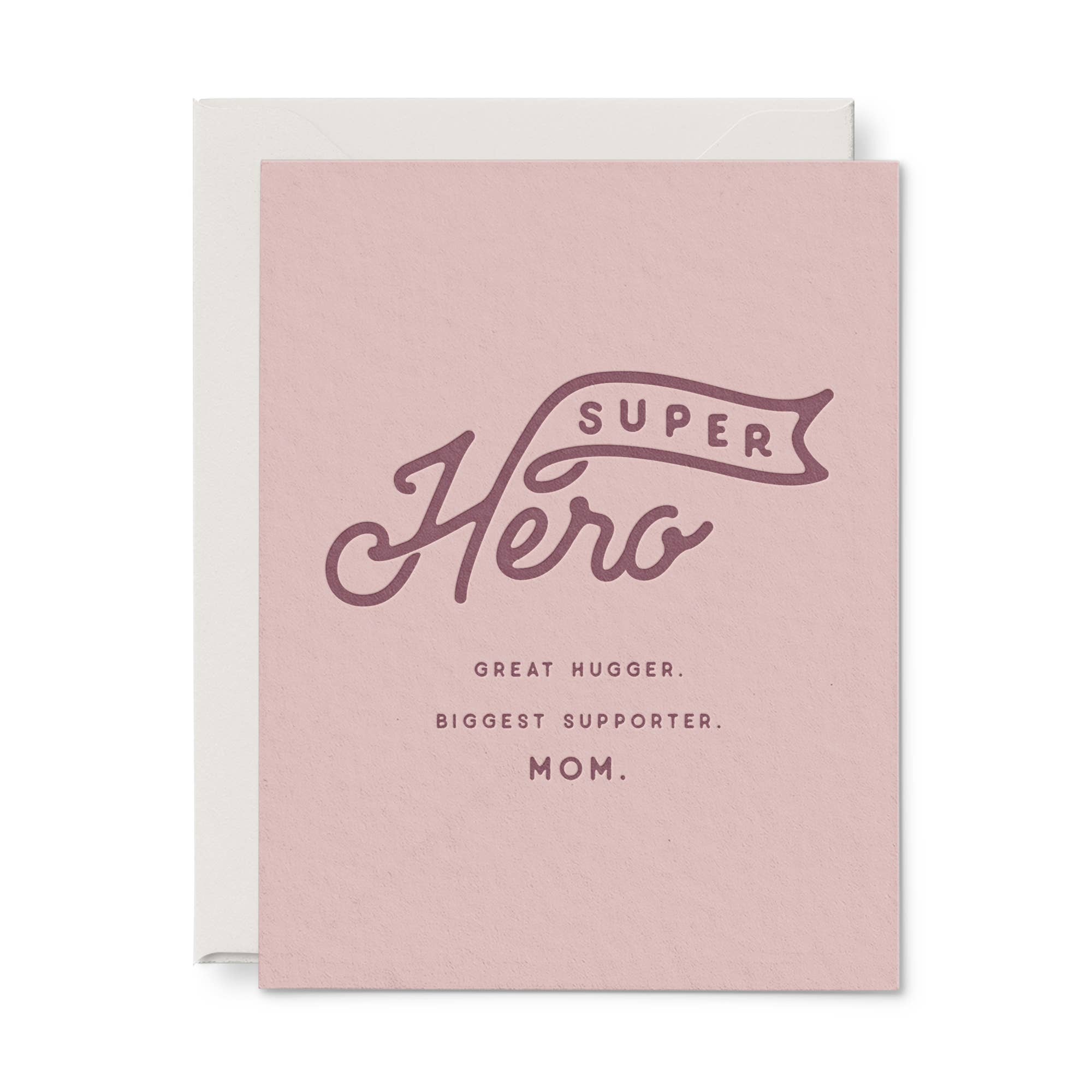 Super Hero Mother's Day Greeting Card - Renegade Revival