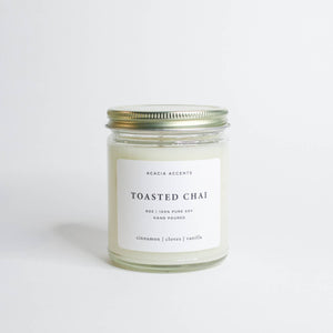 Toasted Chai | Minimal Candle | 100% Soy Candle - Renegade Revival