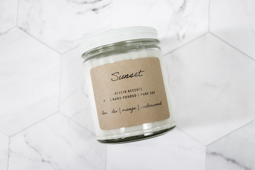 Acacia Accents Sunset Candle - Renegade Revival
