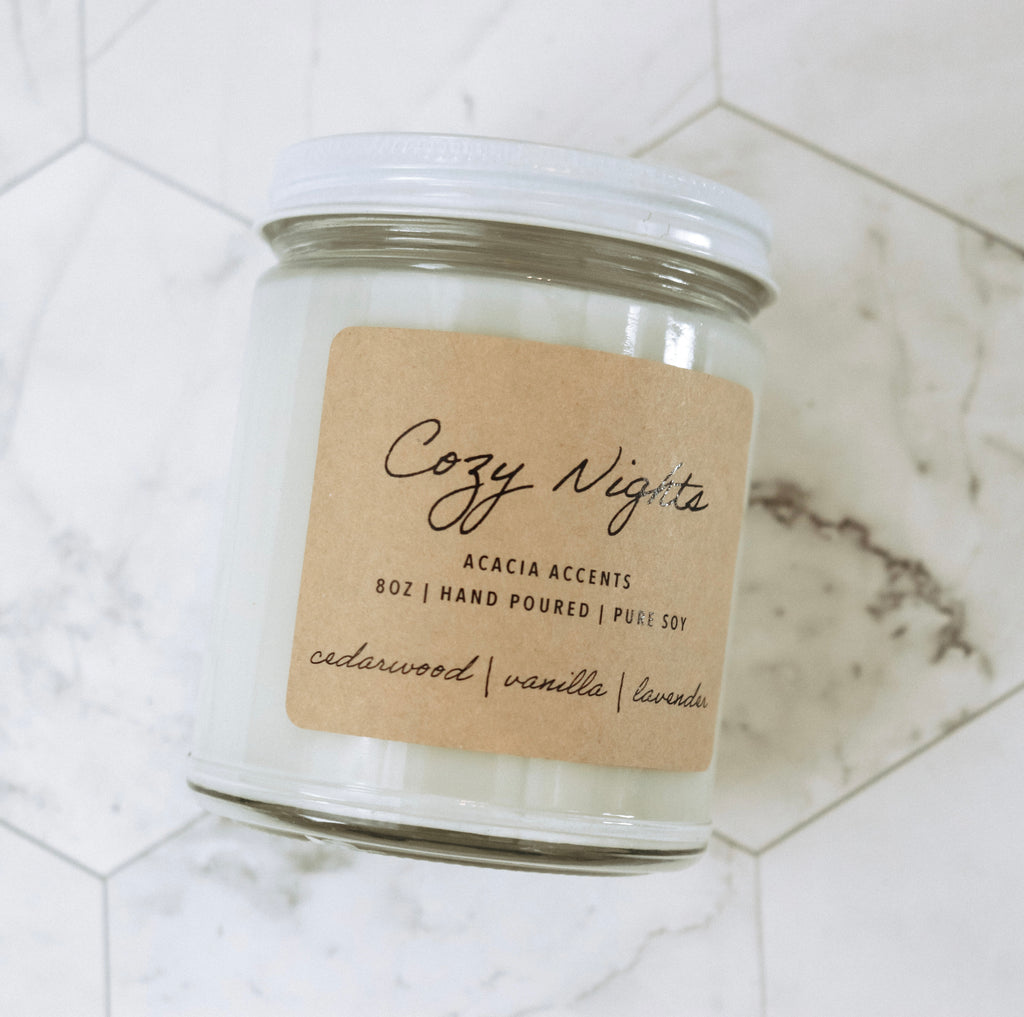 Acacia Accents Cozy Nights Candle - Renegade Revival